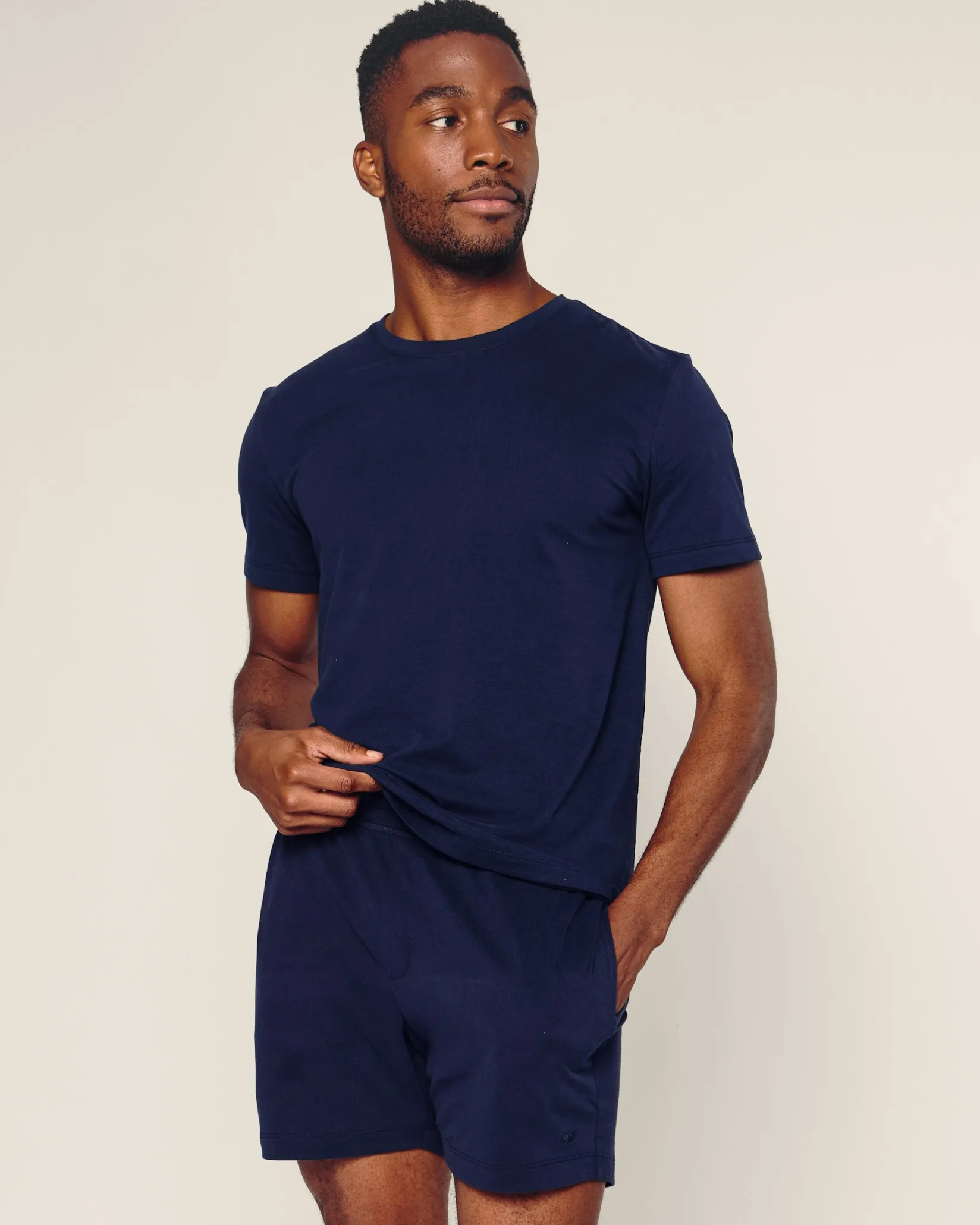 Petite Plume Men's 5" Pima Short in Navy