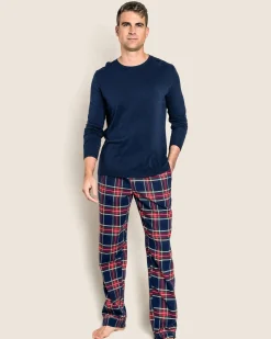 Petite Plume Men's Brushed Cotton Pajama Pant in Imperial Tartan