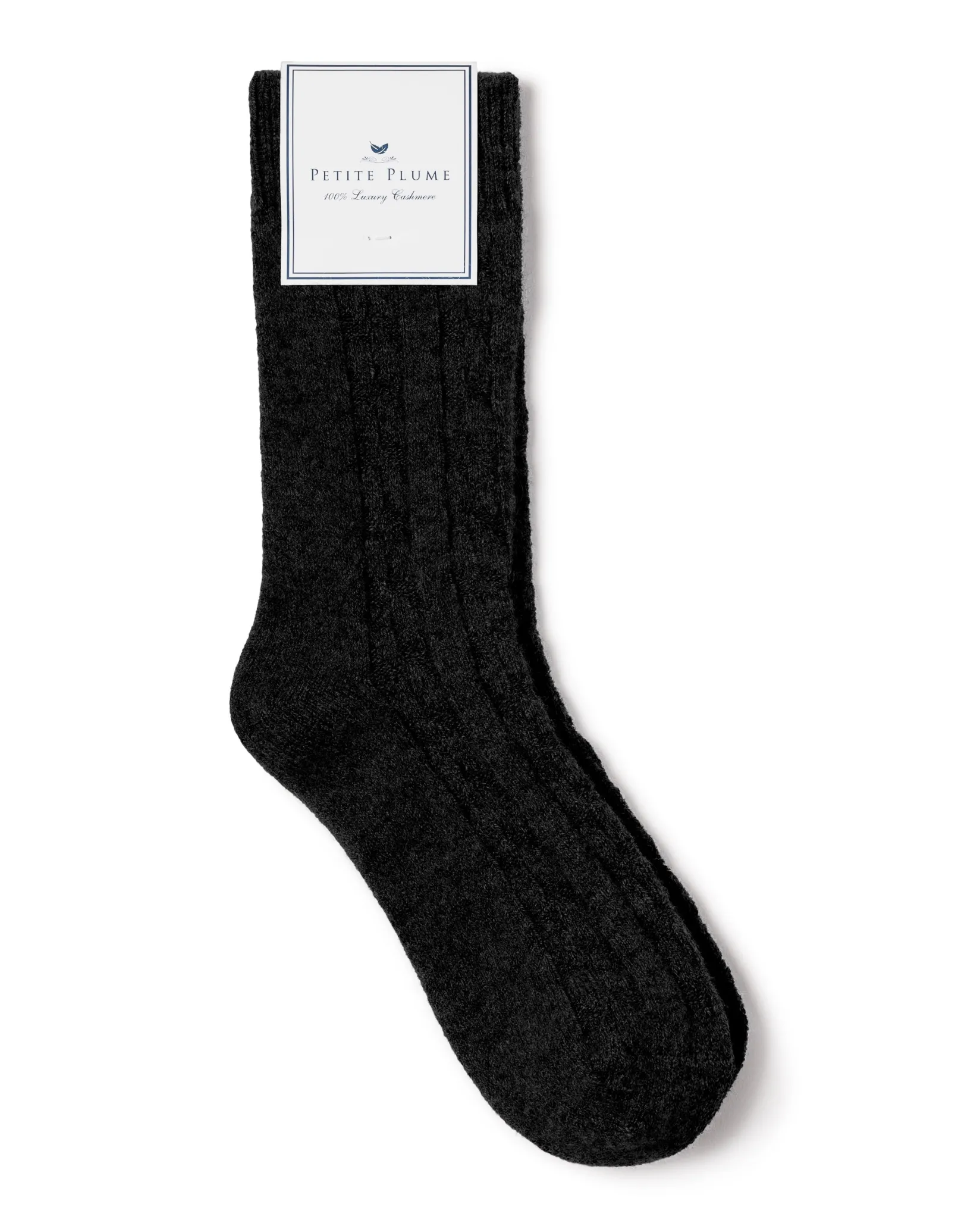 Petite Plume Men's Cashmere Sock in Camel