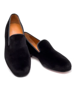 Petite Plume Men's Hamptons Loafer in Black