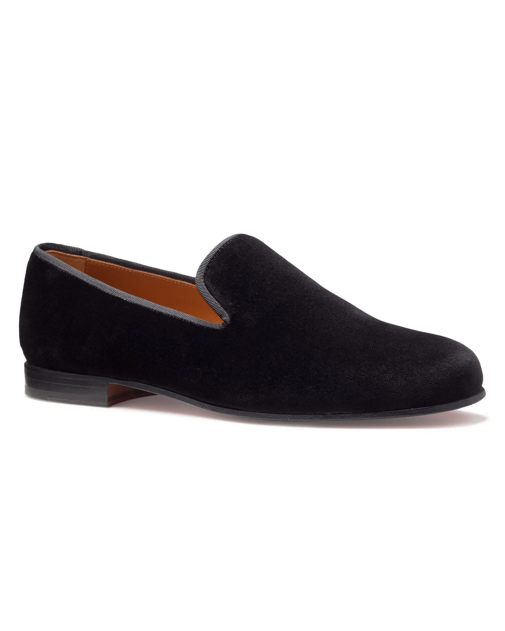 Petite Plume Men's Hamptons Loafer in Black