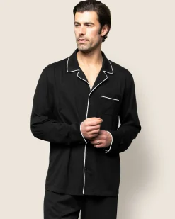 Petite Plume Men's Pima Pajama Set in Evergreen