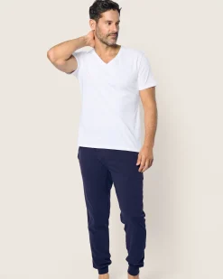 Petite Plume Men's Pima Pants in Navy