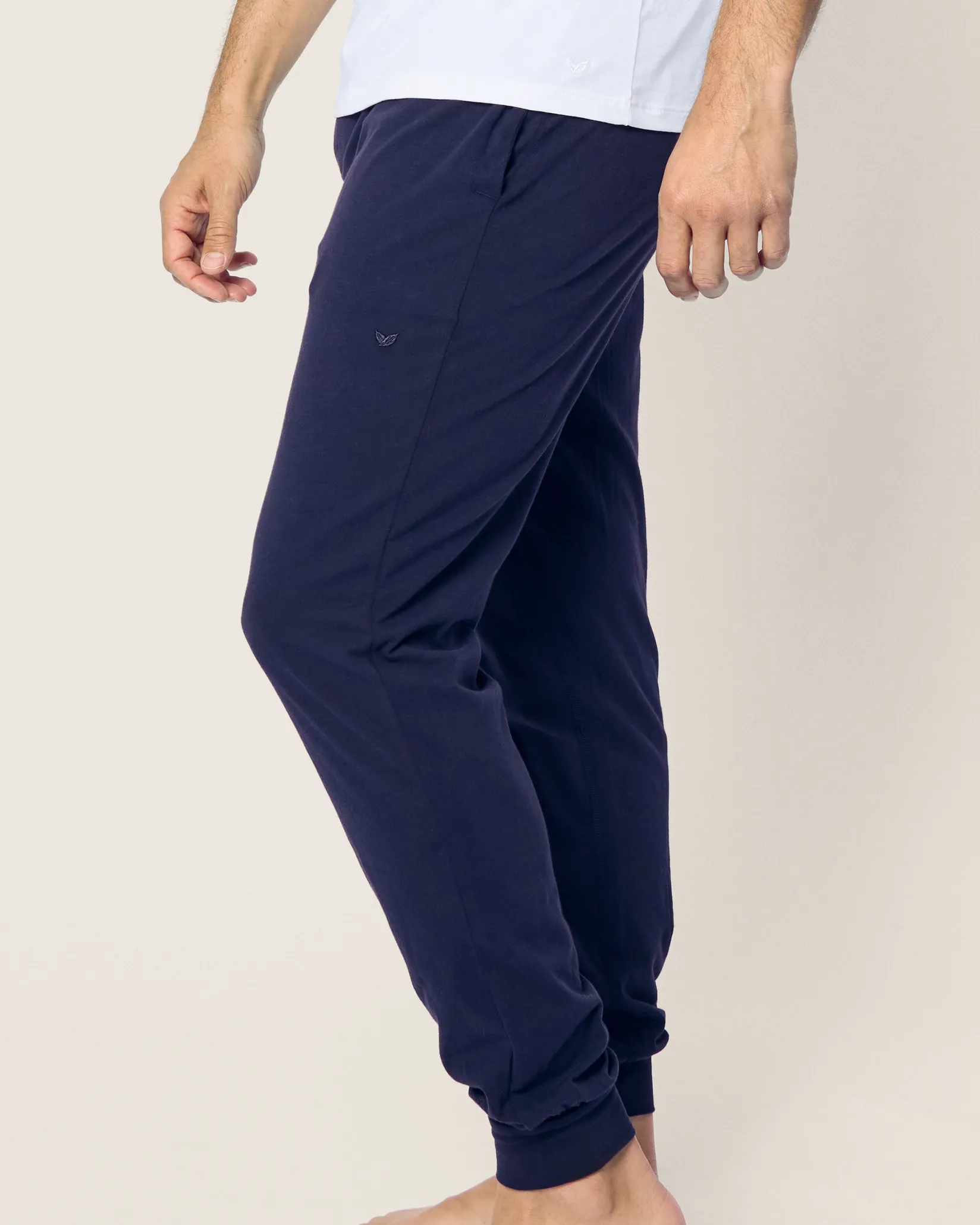 Petite Plume Men's Pima Pants in Navy