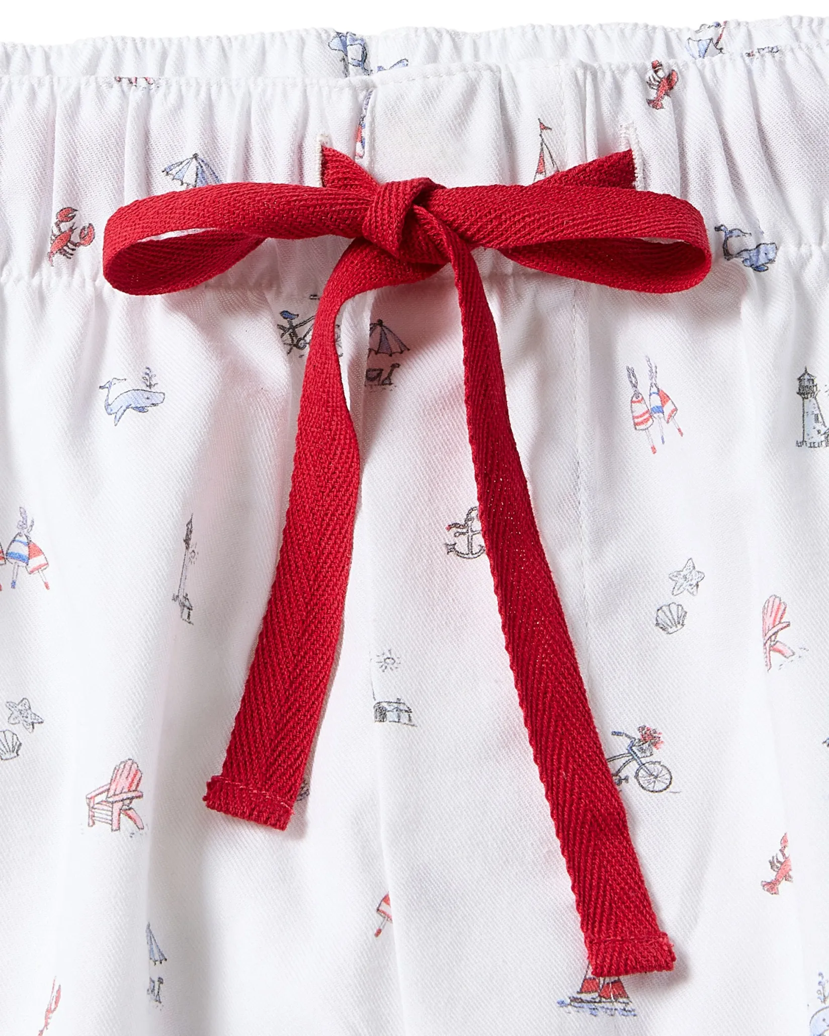 Petite Plume Men's Twill Pajama Pant in Coastal Charms