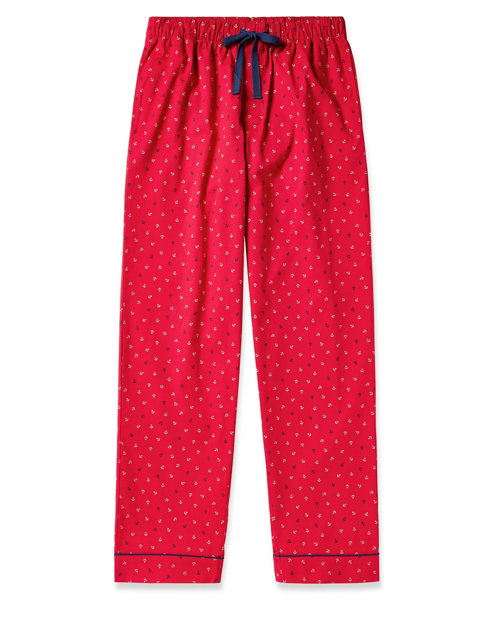 Petite Plume Men's Twill Pajama Pant in Coastal Charms