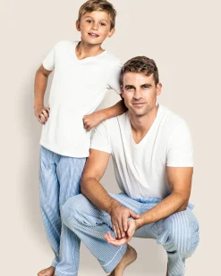 Petite Plume Men's Twill Pajama Pants in
