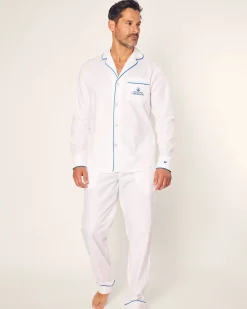 Petite Plume Men's Twill Pajama Set Hotel del Coronado x