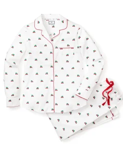 Petite Plume Men's Twill Pajama Set in