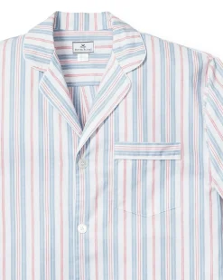 Petite Plume Men's Twill Pajama Set in