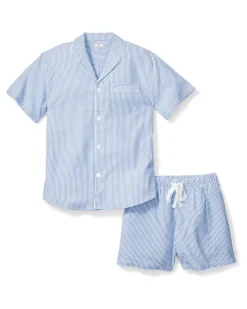 Petite Plume Men's Twill Short Set in