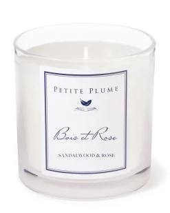 Petite Plume Bois et Rose Candle