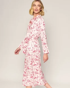 Women Petite Plume x Eden Rock Reverie Women's Silk Robe