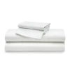 Petite Plume Signature Luxe Sateen Bed Sheets in White