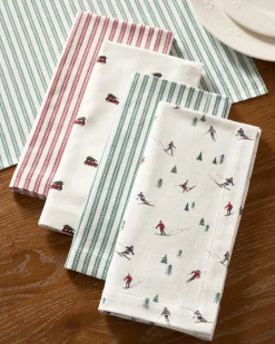 Petite Plume Signature Twill Napkins in