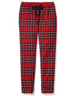 Women Petite Plume Women's Brushed Cotton Pants in Imperial Tartan