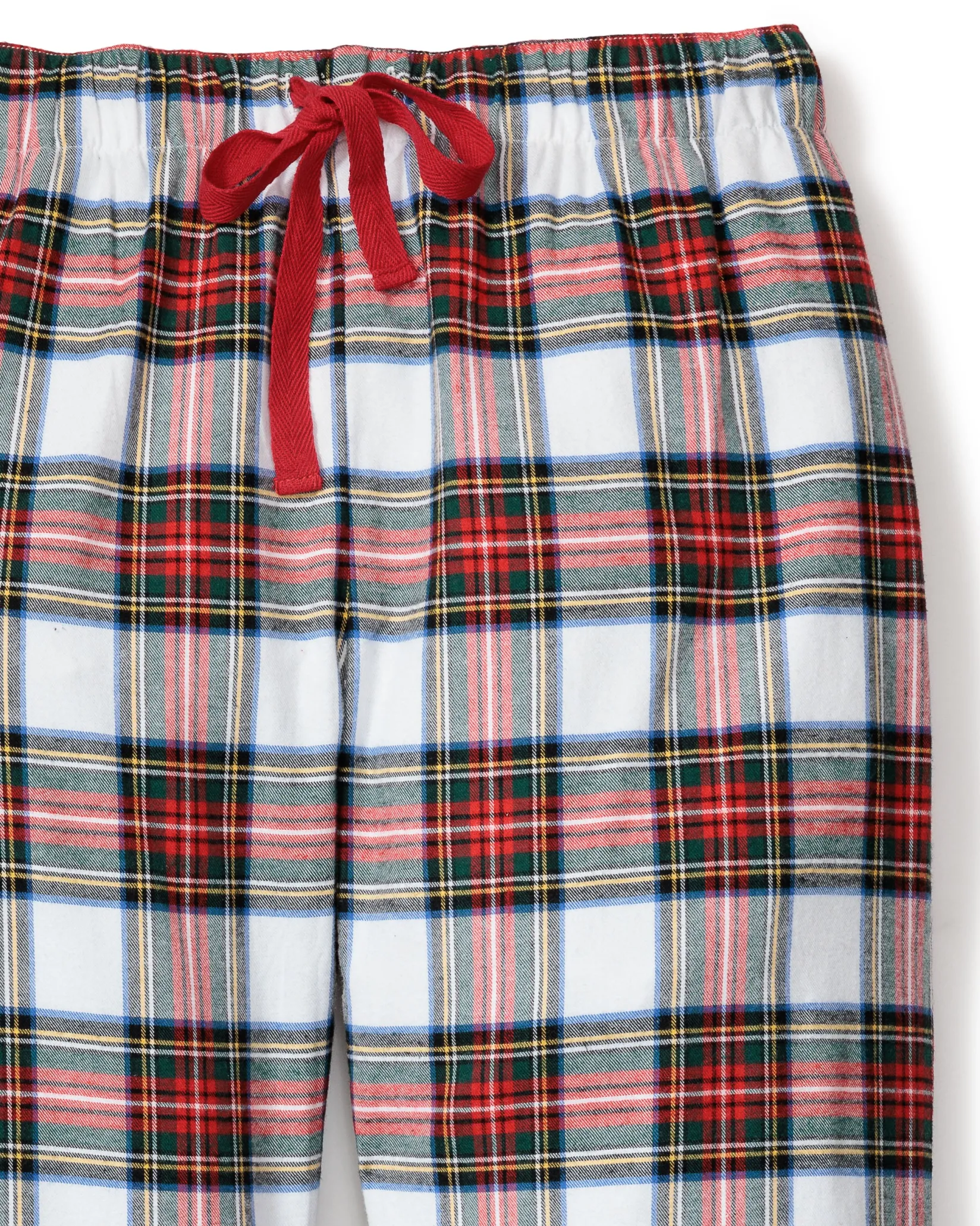 Women Petite Plume Women's Brushed Cotton Pants in Balmoral Tartan