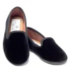 Women Petite Plume Women's Hamptons Loafer in Black Velvet