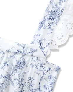 Women Petite Plume Women's Pima Clara Nightgown in Timeless Toile
