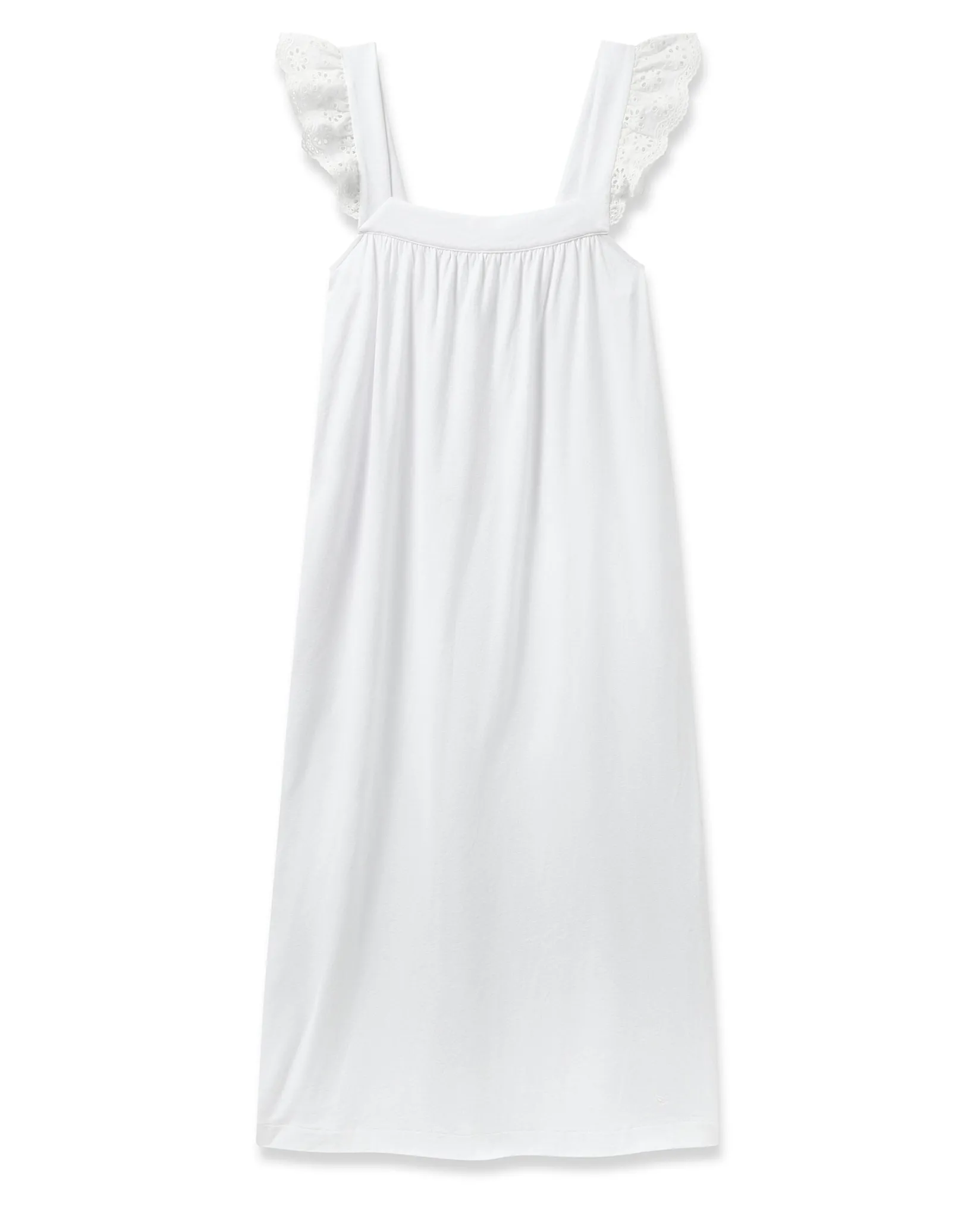 Women Petite Plume Women's Pima Clara Nightgown in Navy