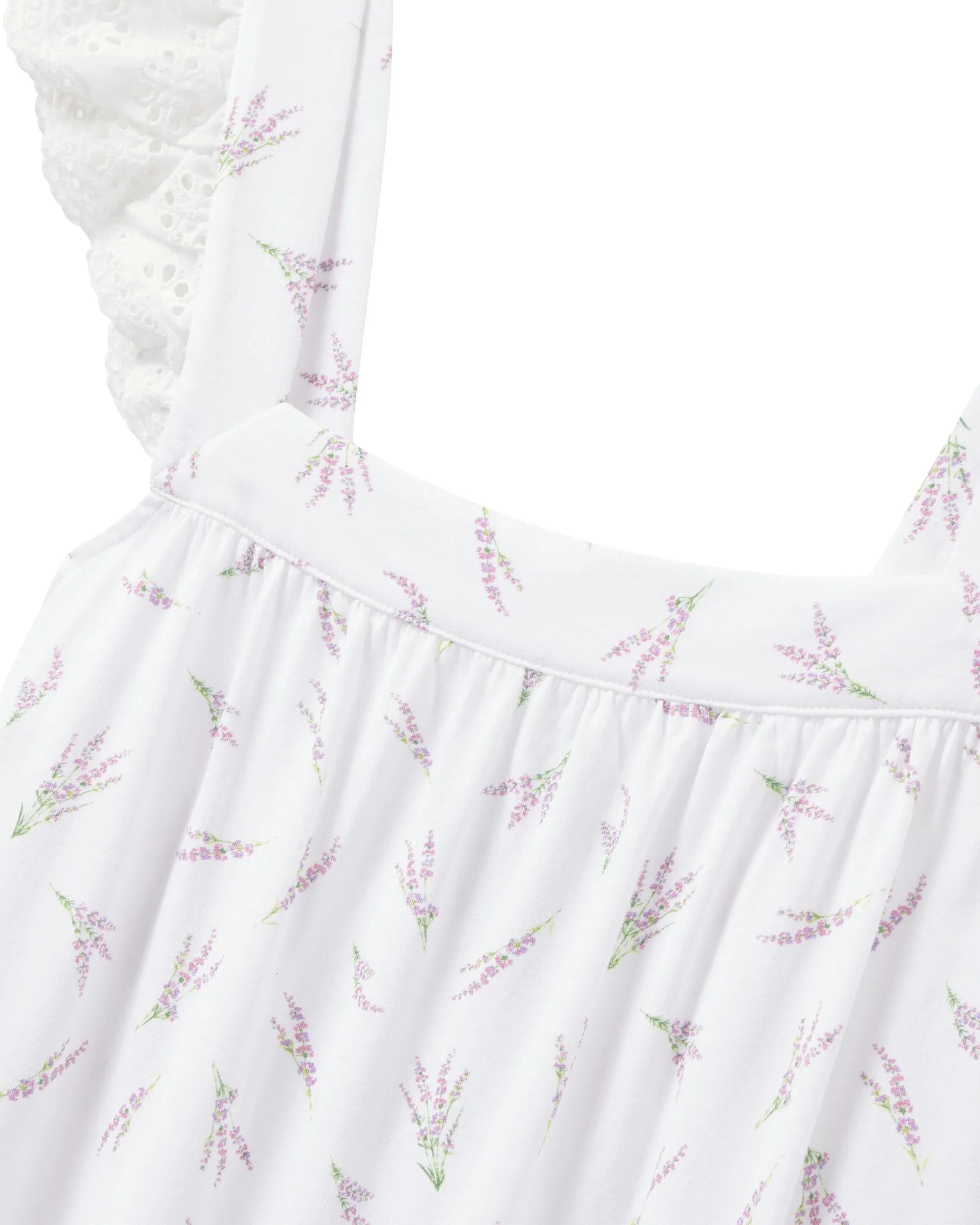 Women Petite Plume Women's Pima Clara Nightgown in Fields of Provence