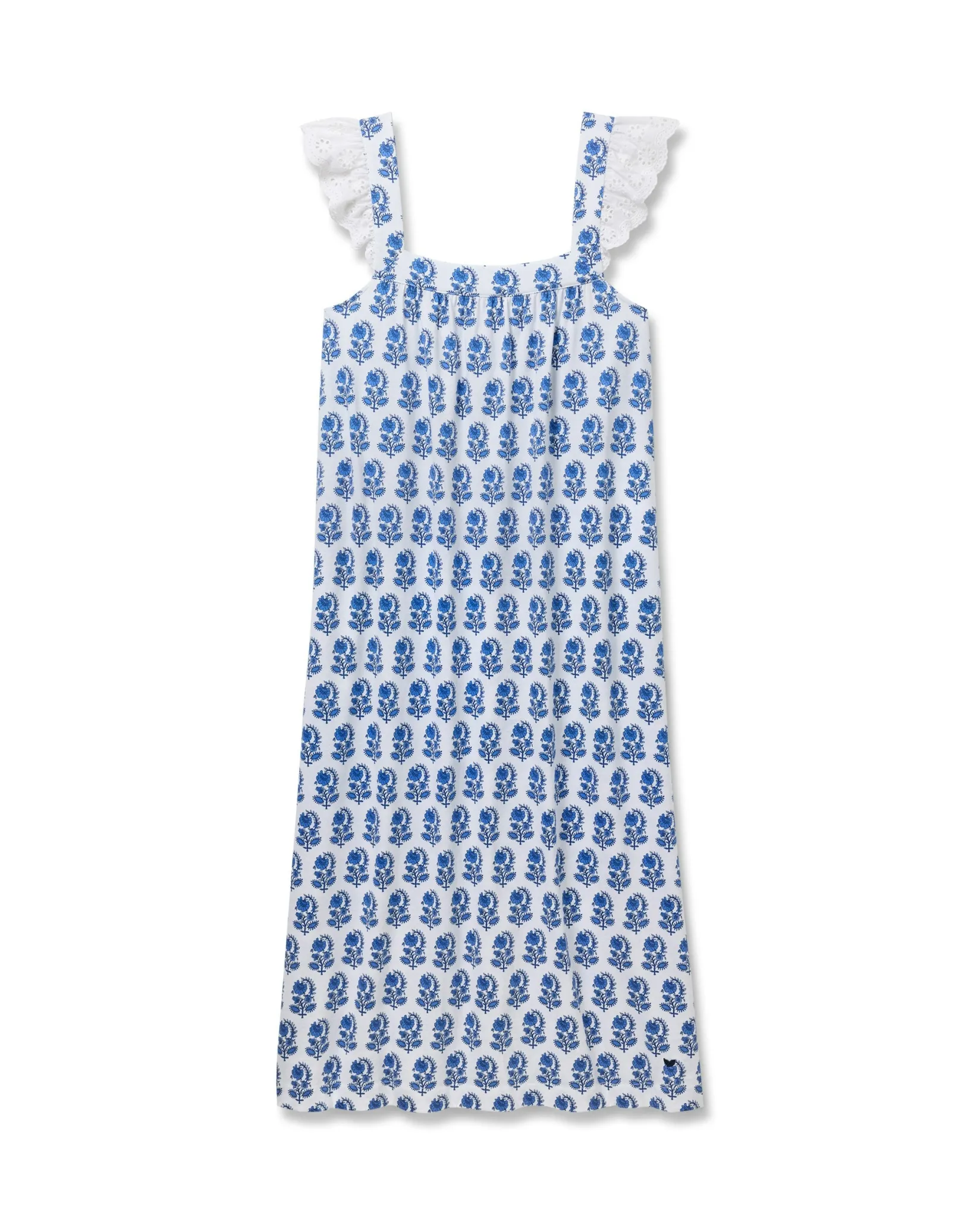 Women Petite Plume Women's Pima Clara Nightgown in Pink Timeless Toile