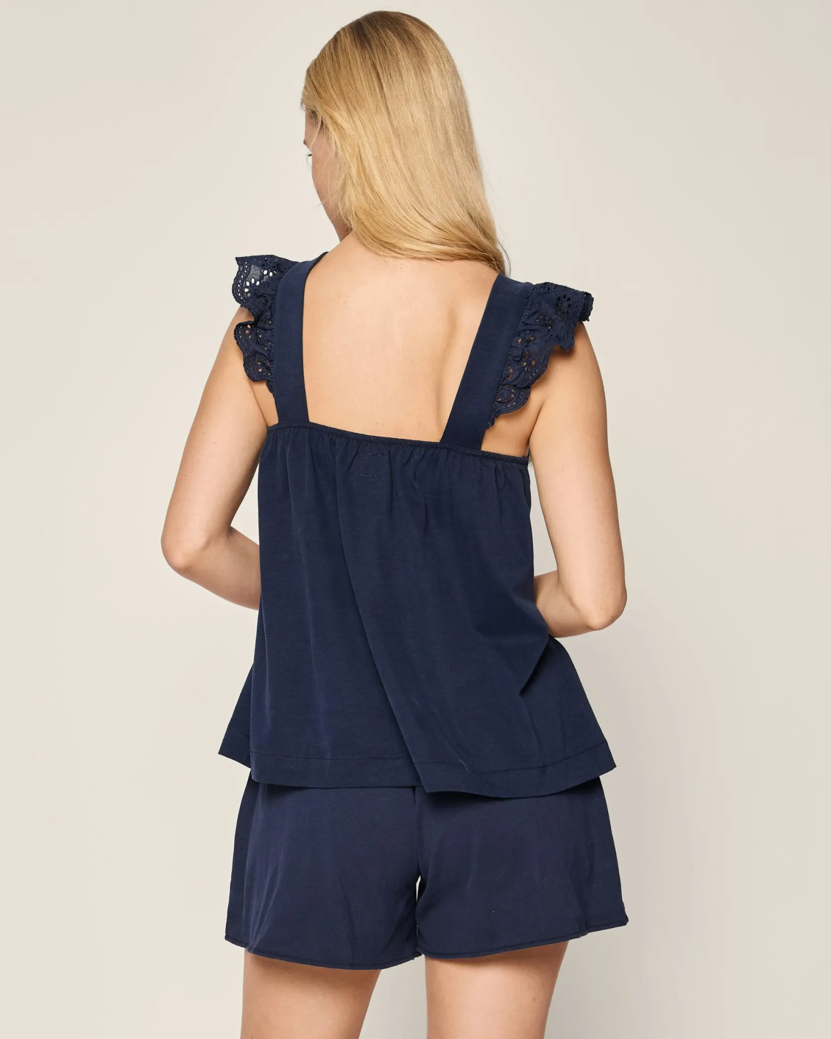 Women Petite Plume Women's Pima Clara Short Set in Fields of Provence