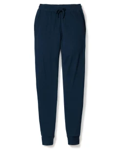 Women Petite Plume Women's Pima Lounge Pants in Navy