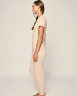 Women Petite Plume Women's Pima Lounge Pants in Black