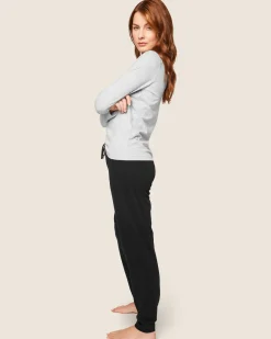 Women Petite Plume Women's Pima Lounge Pants in Camel