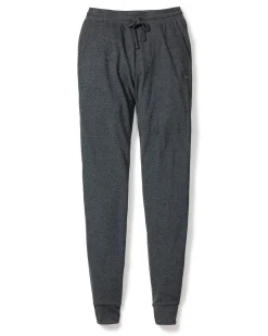 Women Petite Plume Women's Pima Lounge Pants in Dark Heather Grey