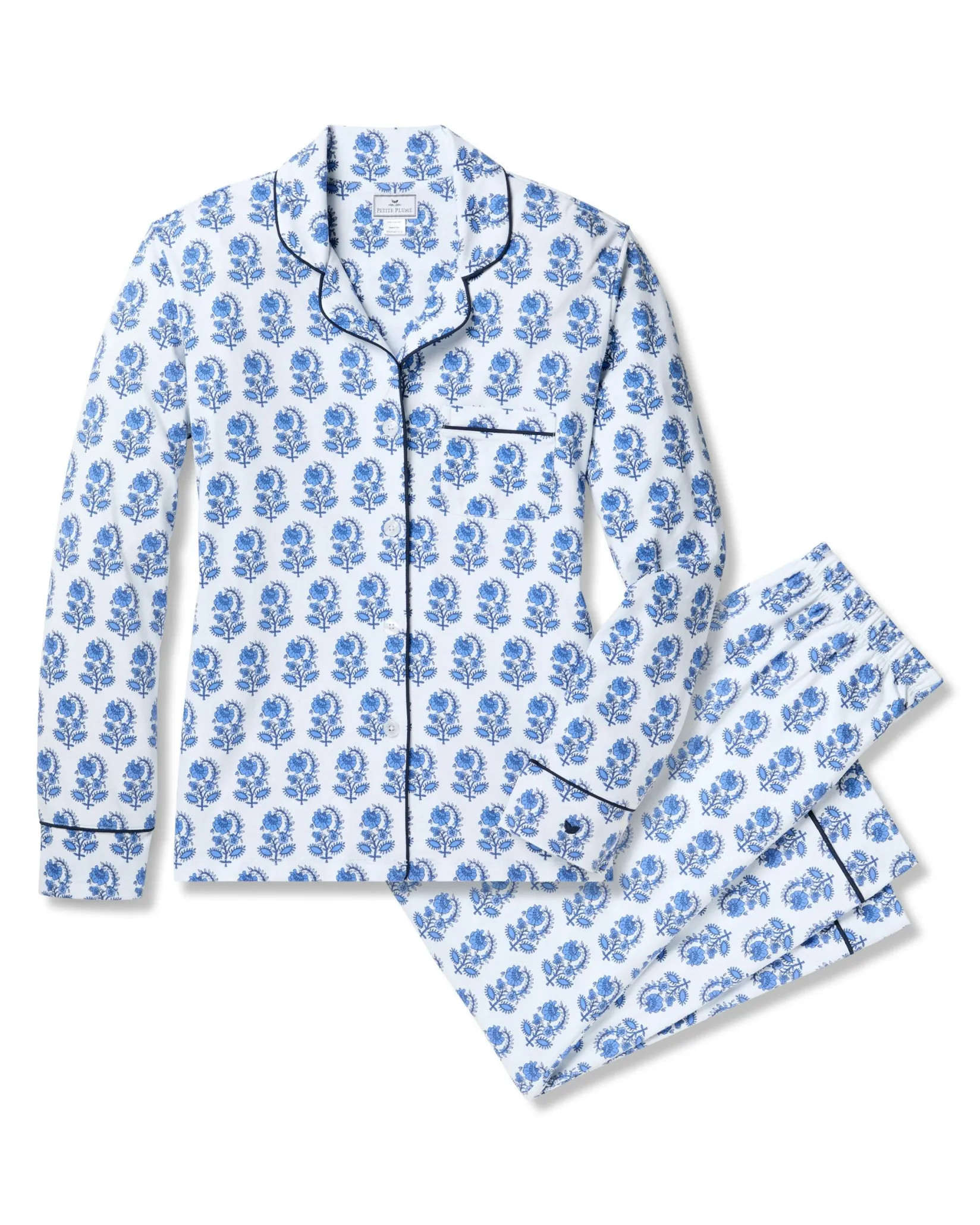Women Petite Plume Women's Pima Pajama in