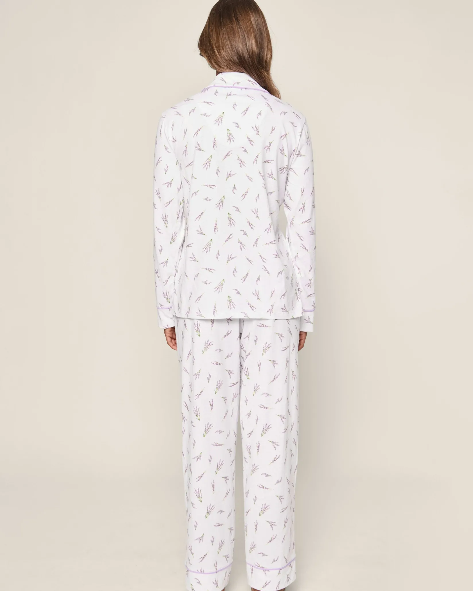 Women Petite Plume Women's Pima Pajama Set in
