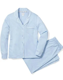 Women Petite Plume Women's Pima Pajama Set in Pink