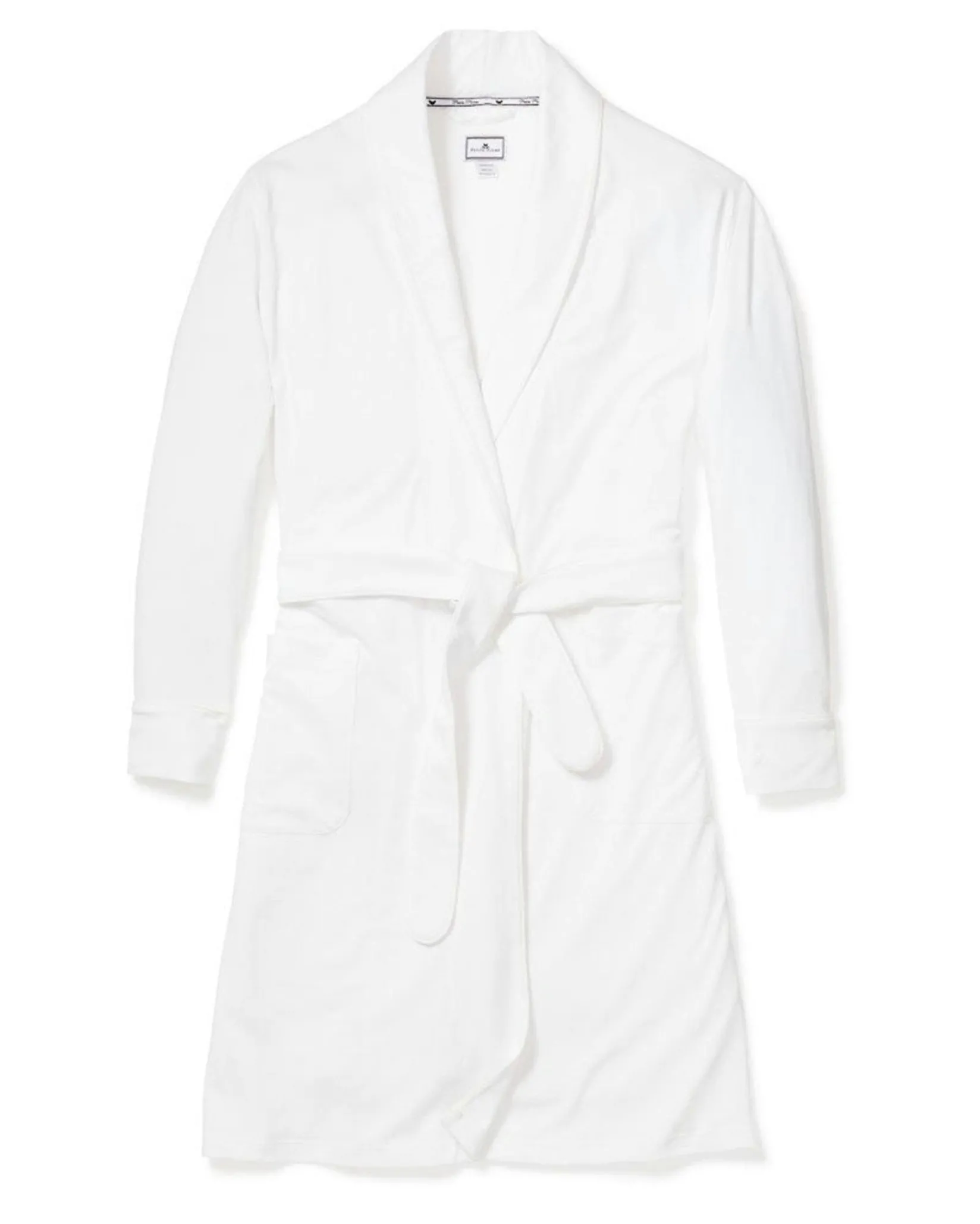 Women Petite Plume Women's Pima Robe in Navy