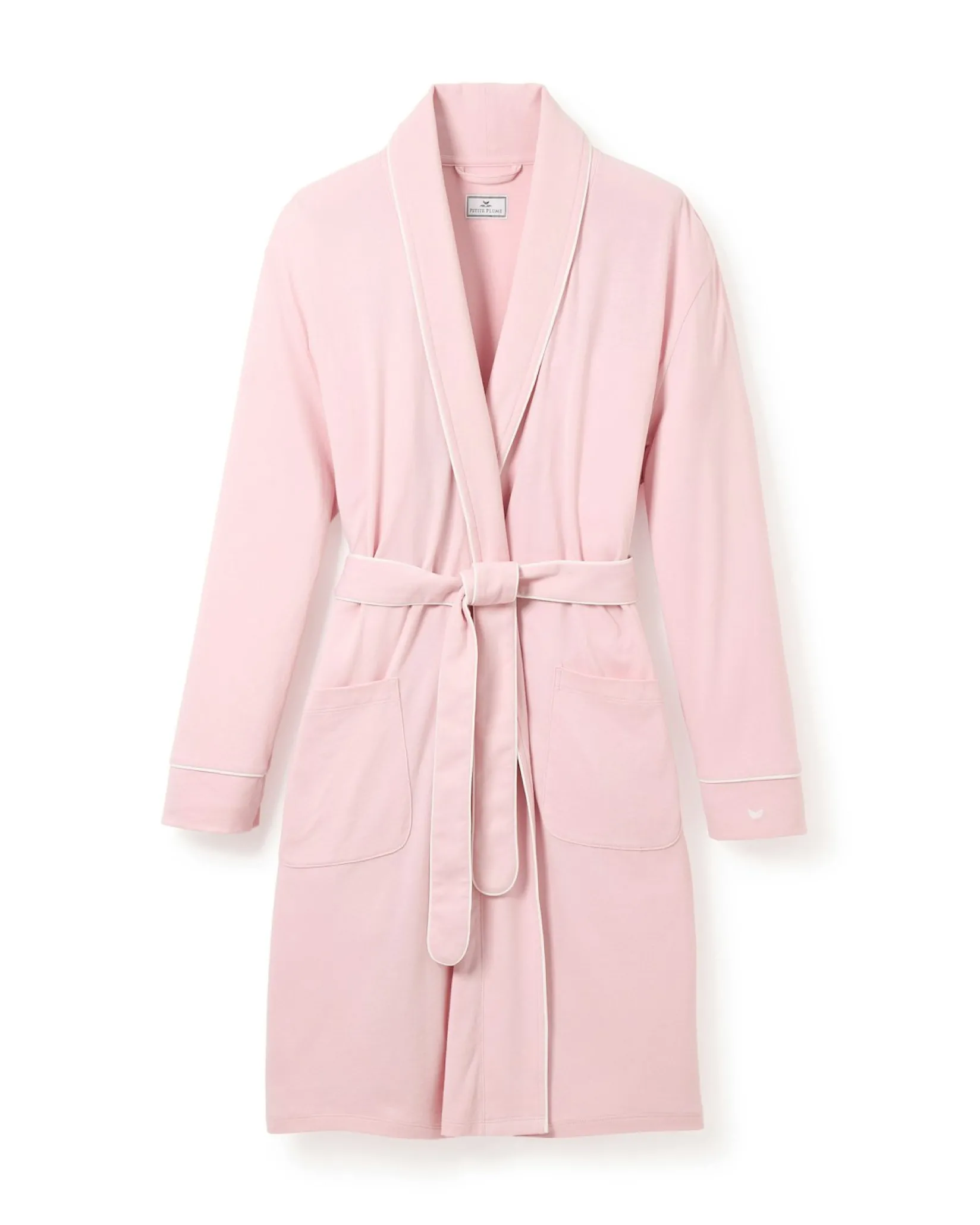 Women Petite Plume Women's Pima Robe in Periwinkle