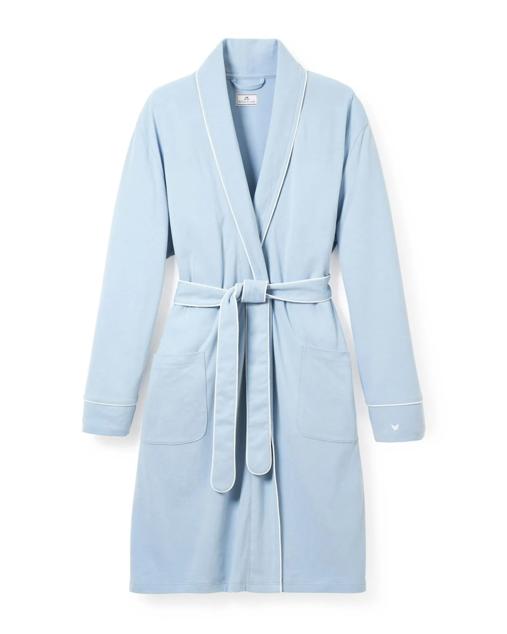 Women Petite Plume Women's Pima Robe in Pink