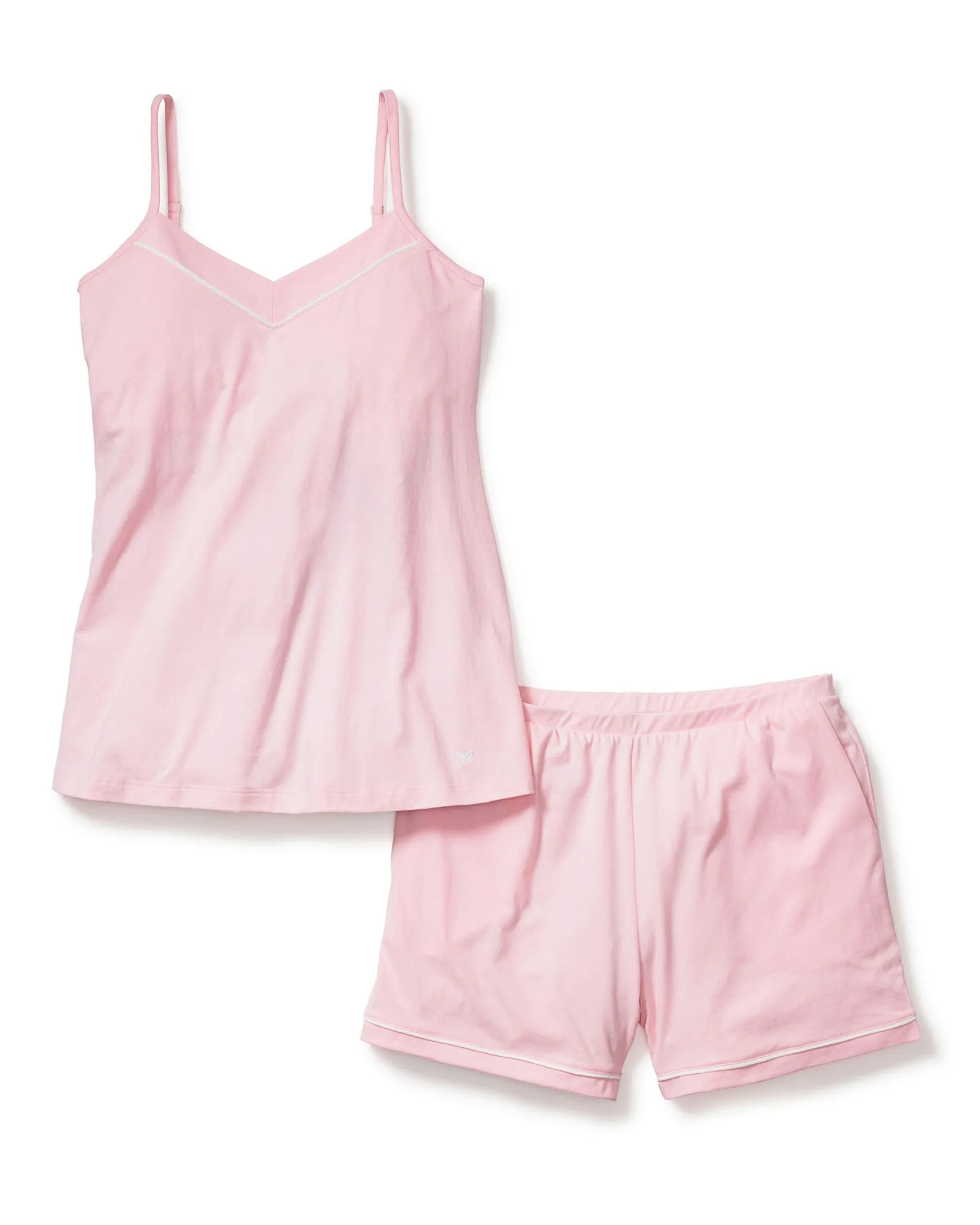 Women Petite Plume Women's Pima Sylvie Cami Short Set in Pink