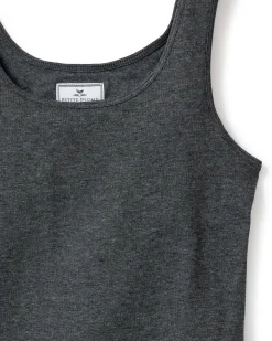 Women Petite Plume Women's Pima Tank Top in Navy