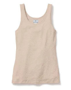 Women Petite Plume Women's Pima Tank Top in White