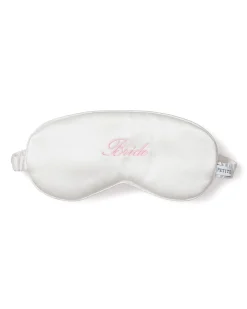 Women Petite Plume Women's Silk 'Bride' Sleep Mask