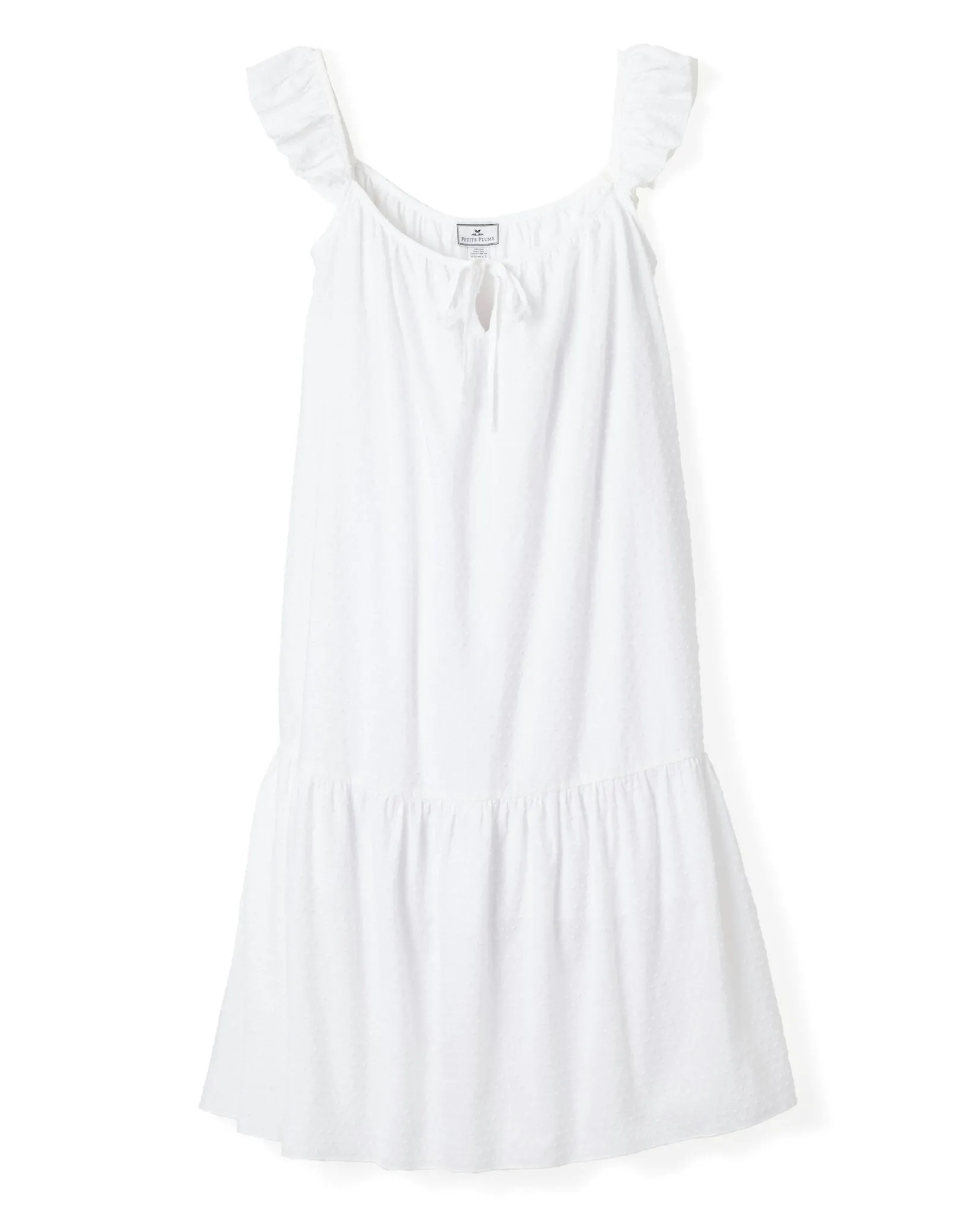 Women Petite Plume Women's Celeste Nightgown in White