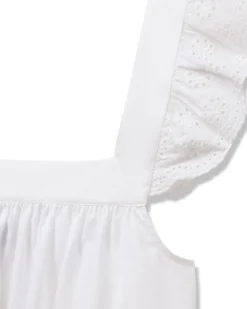 Women Petite Plume Women's Twill Clara Nightgown in White