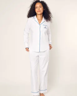 Women Petite Plume Women's Twill Pajama Set Hotel del Coronado x