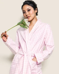 Women Petite Plume Women's Twill Robe in